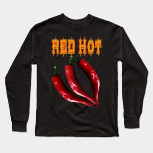 Hot Chili Spicy Food Expert Long Sleeve T-Shirt